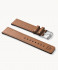 LEATHER STRAP ELBAMAT ST. VENERE MOGANO - silver