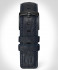 LEATHER STRAP DARK BLUE CLASSIC - black brushed