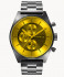 D10 CHRONO COLORED GLASS YELLOW GRAY