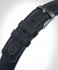 LEATHER STRAP DARK BLUE CLASSIC - gray matte