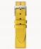 LEATHER STRAP MAINE LIMONE - silver glossy